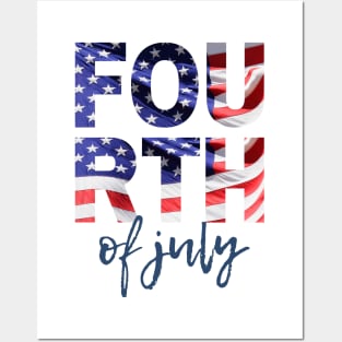 4th of July (USA) Posters and Art